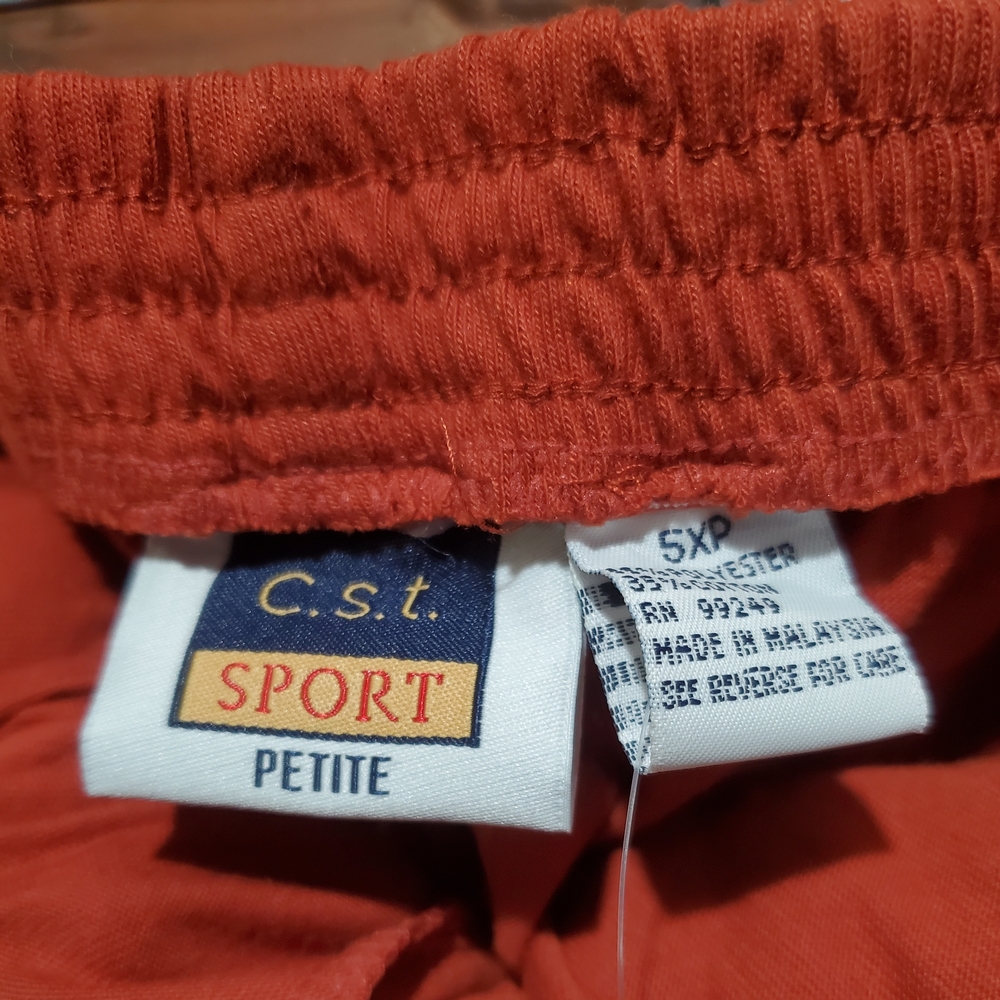Rust Orange Pants- Petite - Picture 4 of 8